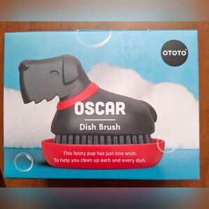 OTOTO 'Oscar Dish Brush' Black OT1288 SO CUTE!
